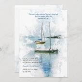 Het varen op de Uitnodiging van het Meer (Voorkant / Achterkant)