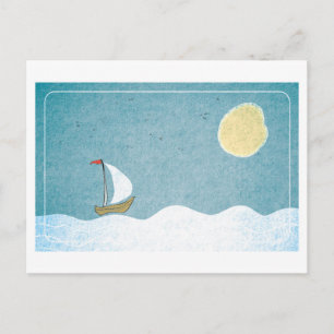 Het Varen van het briefkaart