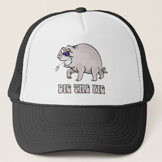 Het varken dig trucker pet (Voorkant)