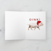 Het Varken van de pens knort Kaart (Binnen)