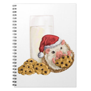 Het Varken van het Koekje van Kerstmis Notitieboek