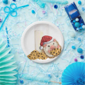 Het Varken van het Koekje van Kerstmis Papieren Bordje (Feest)