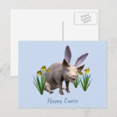 Het Varken van Pasen Feestdagenkaart (Voorkant / Achterkant)