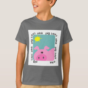 Het varken zegt T-shirts en Giften knor