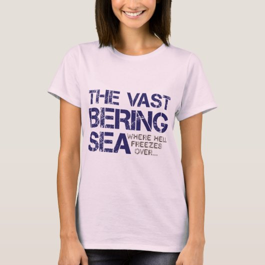 HET VASTE BERING ZEE... T-SHIRT (Voorkant)