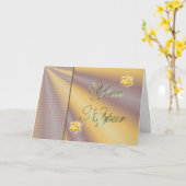 Het Vasten van de Vakantie van Kippur van Yom de Kaart (Gele Bloem)