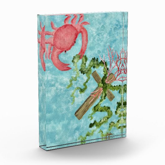 Het vasthouden aan het kruis fotoblokken (Links)