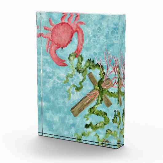 Het vasthouden aan het kruis fotoblokken (Rechts)