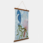 Het vasthouden aan het kruis hangend wandkleed (Gebogen)