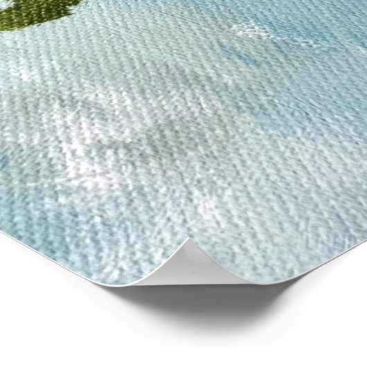 Het vasthouden aan het kruis poster (Hoek)