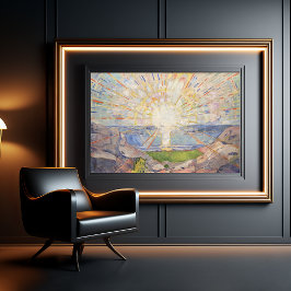 Het vastleggen van de essentie van licht en emotie poster