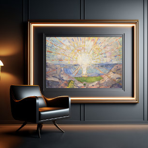 Het vastleggen van de essentie van licht en emotie poster