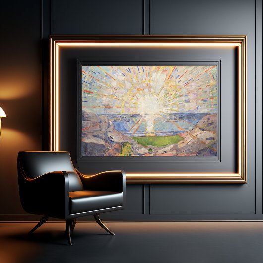 Het vastleggen van de essentie van licht en emotie poster