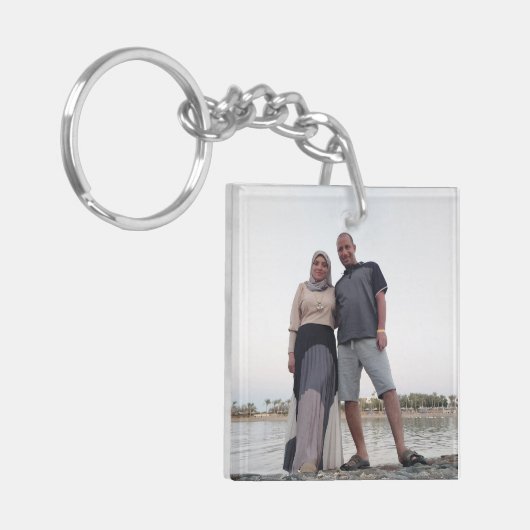 Het vastleggen van de liefde in elke oogopslag Cou Sleutelhanger (Voorkant Links)