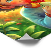 "Het vastleggen van vreugde" Poster (Hoek)