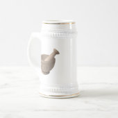 Het vat met de stamper bierpul (Voorkant links)