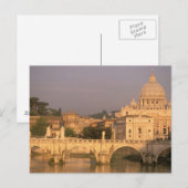 Het Vaticaan | Basiliek San | Italië, Rome Briefkaart (Voorkant / Achterkant)
