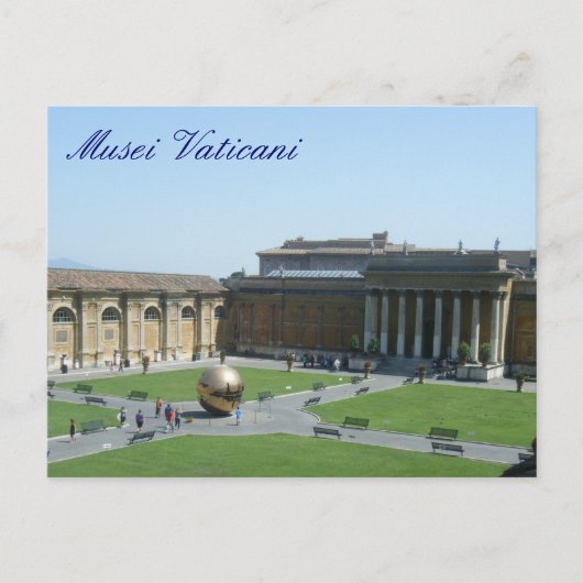 Het Vaticaan Briefkaart (Voorkant)