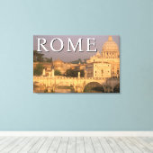 Het Vaticaan | Italië, Rome Canvas Afdruk (Insitu (Houten vloer))