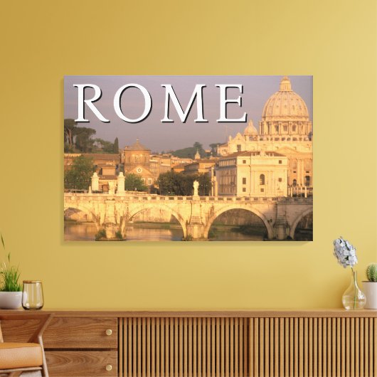 Het Vaticaan | Italië, Rome Canvas Afdruk (Insitu (Woonkamer))