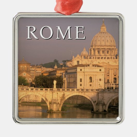 Het Vaticaan | Italië, Rome Metalen Ornament (Voorkant)