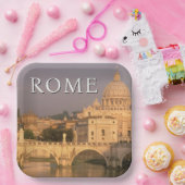 Het Vaticaan | Italië, Rome Papieren Bordje (Feest)