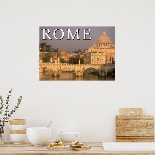 Het Vaticaan | Italië, Rome Poster (Keuken)