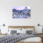 Het Vaticaan | Rome, Italië Canvas Afdruk (Insitu (Slaapkamer))