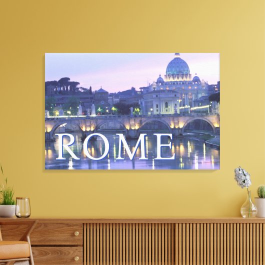Het Vaticaan | Rome, Italië Canvas Afdruk (Insitu (Woonkamer))