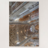 Het Vaticaan Rome Italië. Jigzaag Puzzle Legpuzzel (Verticaal)