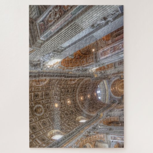 Het Vaticaan Rome Italië. Jigzaag Puzzle Legpuzzel (Verticaal)