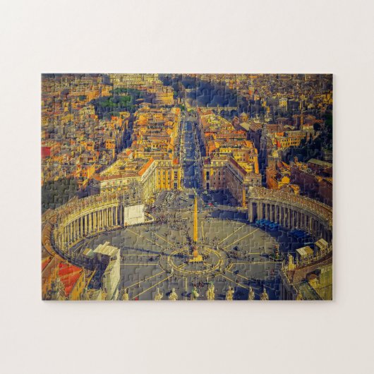 Het Vaticaan Rome Italië. Legpuzzel (Horizontaal)