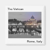 Het Vaticaan, Rome. Italië Magneet (Voorkant)