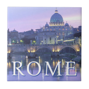 Het Vaticaan Rome, Italië Tegeltje