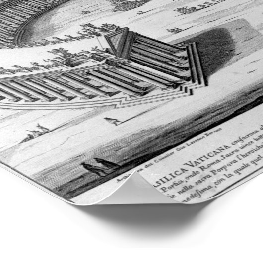 Het Vaticaan, Rome Poster (Hoek)