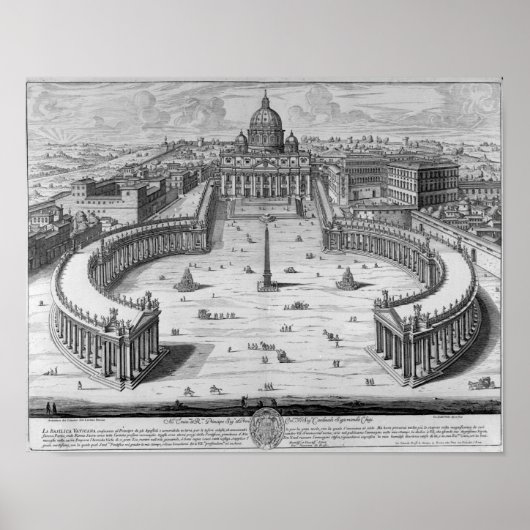 Het Vaticaan, Rome Poster (Voorkant)