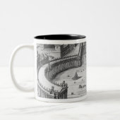 Het Vaticaan, Rome Tweekleurige Koffiemok (Links)