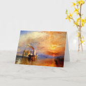 Het Vechten Temeraire, J.M.W. Turner Kaart (Gele Bloem)