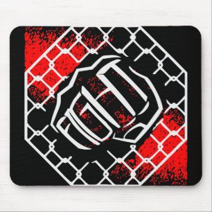 Het Vechten van de Kooi MMA #USAPatriotGraphics © Muismat