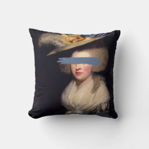 Het vederlijke pet, veranderde kunst, Sierkussen