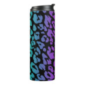 Het veelkleurige luipaard serie ontwerp 1 thermosbeker (Gedraaid links)