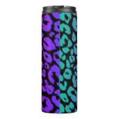 Het veelkleurige luipaard serie ontwerp 1 thermosbeker (Achterkant)