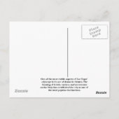 Het vegas-Briefkaart van Las Briefkaart (Achterkant)