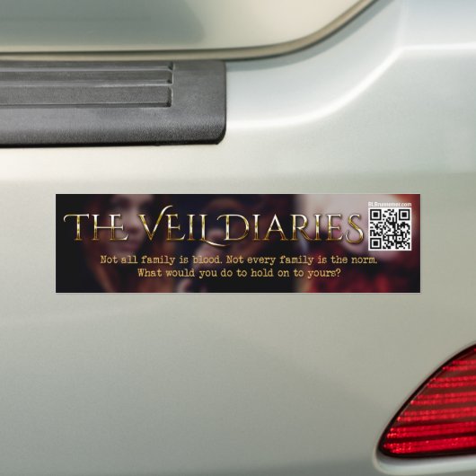 Het Veil Diaries Hoesje Blur Bumpersticker (Op auto)