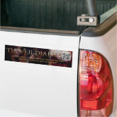 Het Veil Diaries Hoesje Blur Bumpersticker (Op Truck)