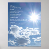 Het veilig afspelen kan gevaarlijk zijn...Inspirer Poster (Voorkant)