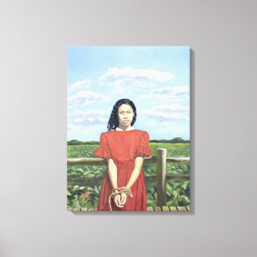 Het veilingblok 2000 canvas afdruk (Voorkant)