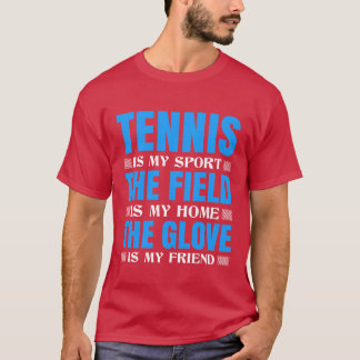 HET VELD IS MIJN THUISHANDSCHOEN IN MIJN VRIEND SP T-SHIRT