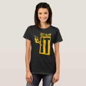 Het veld over de pool vault Pole Jumpin T-shirt (Voorkant volledig)