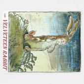 Het Velveteen-konijn - Blanket Fleece Deken (Voorkant (Horizontaal))